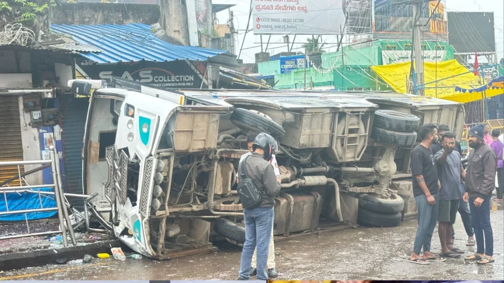 Shivamogga bus accident