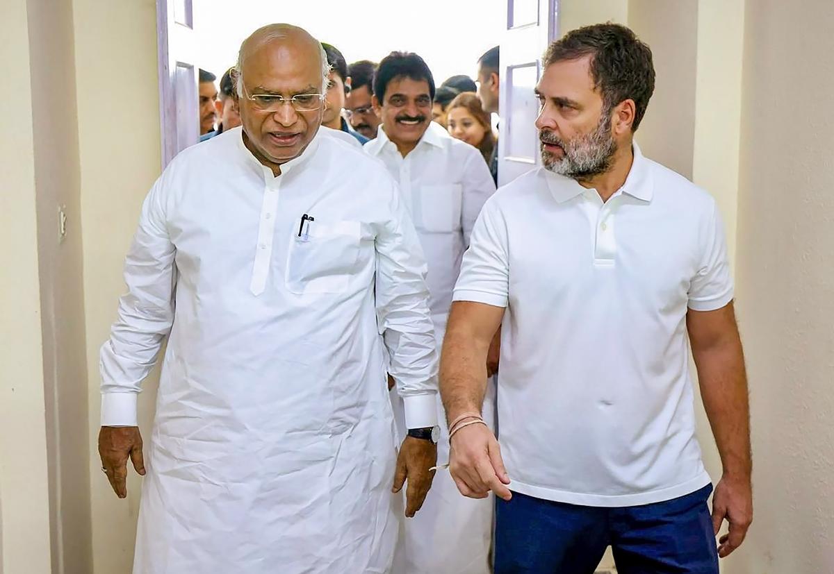 rahul and kharge